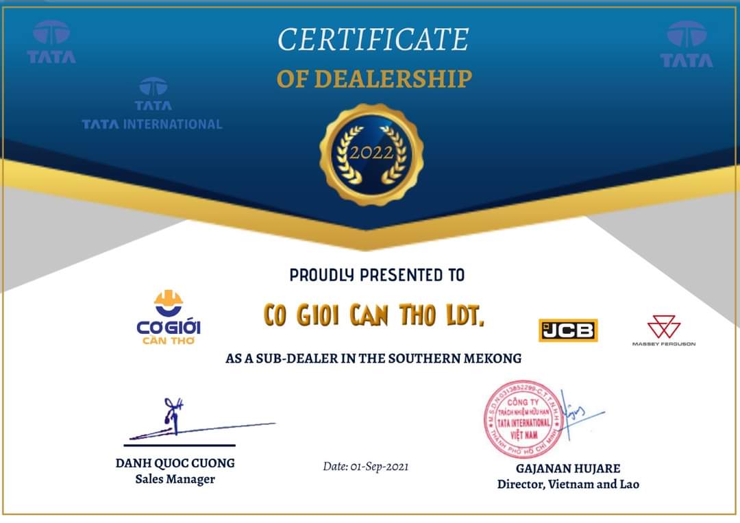 Các chứng nhận liên quan