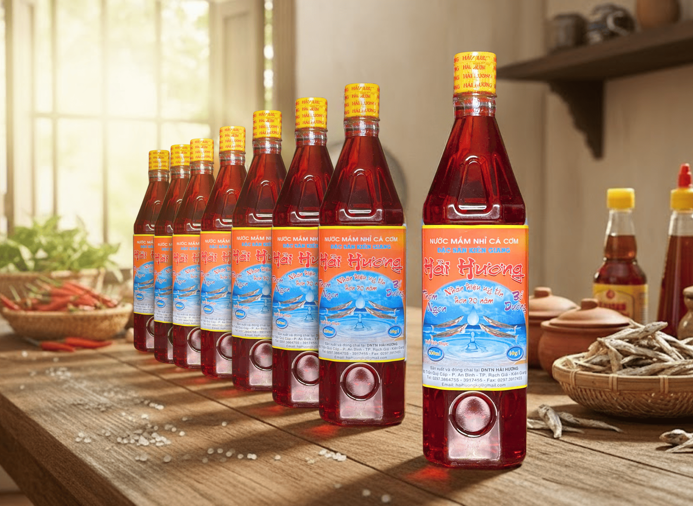 Điểm nổi bật của Nước Mắm Cá Cơm Hải Hương