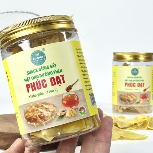 Snack Gừng Sấy Mật Ong Đường Phèn Có Tốt Cho Dạ Dày Không? Lưu Ý