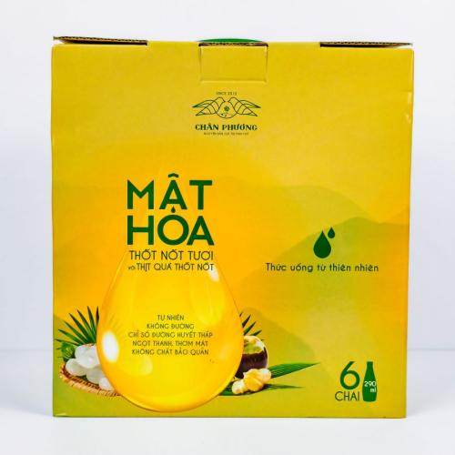 Set Quà Tặng 6 Chai Mật Hoa Thốt Nốt Tươi (290ml/Chai)