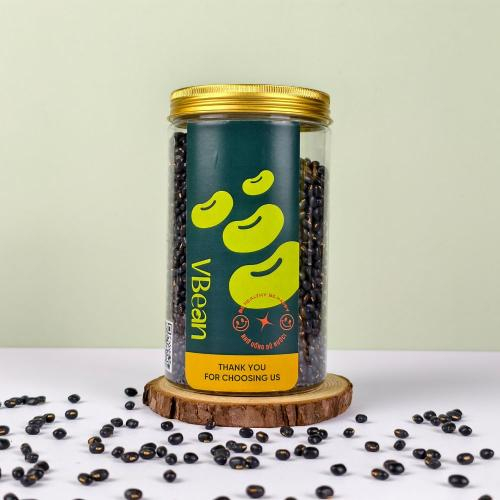 Trà Đậu Đen Xanh Lòng Rang Mộc Hũ 500gr