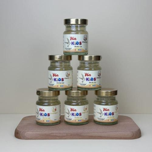 Set Yến Chưng Kids Canxi 6 Hũ
