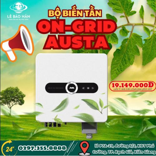 Bộ Biến Tần Năng Lượng Mặt TRời On-grid Austa AU10K3P (3 pha, 10kw)