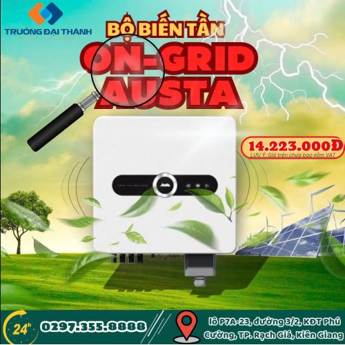 Bộ Biến Tần On-grid Austa 6K1P (1 pha, 6kWp)