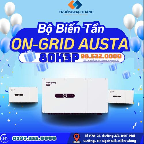 Bộ Biến Tần On-grid Austa 80K3P (3 pha, 80kWp)