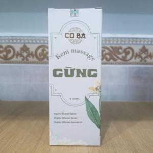 Kem massage Gừng Co Ba