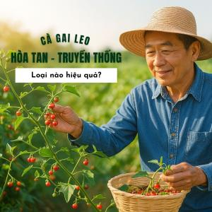 So Sánh Cà Gai Leo Hòa Tan và Truyền Thống – Loại Nào Hiệu Quả Hơn?
