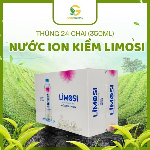 Nước Uống Ion Kiềm Limosi Chai 350ml (Thùng 24 Chai)