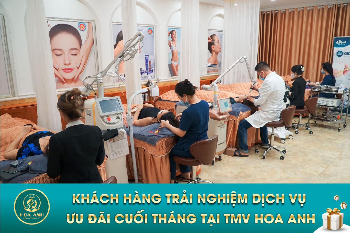 Các dịch vụ chăm sóc da tại thẩm mỹ viện Hoa Anh