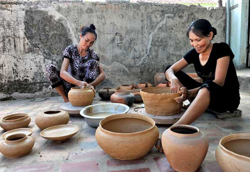 Những trải nghiệm khi ghé thăm làng nghề