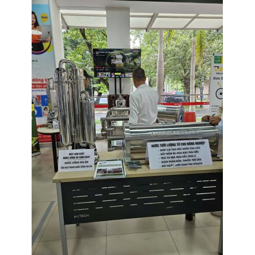 Máy tưới lượng tử cho nông nghiệp