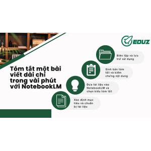 3. Tóm tắt một bài viết dài chỉ trong vài phút với NotebookLM