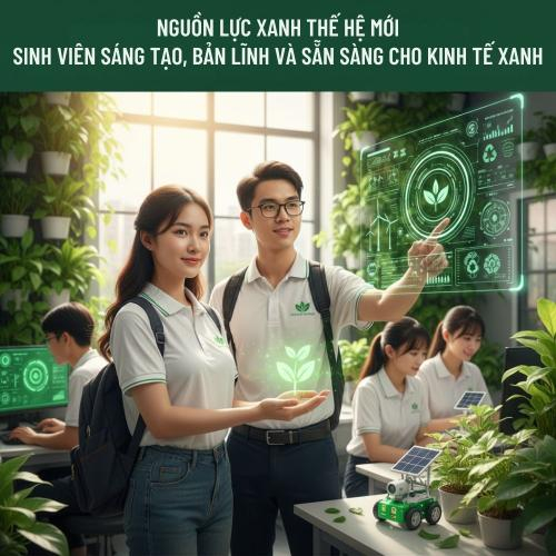 Nguồn Lực Xanh Thế Hệ Mới – Sinh Viên Sáng Tạo, Bản Lĩnh Và Sẵn Sàng Cho Kinh Tế Xanh