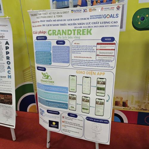 Dự Án Khởi Nghiệp: GRANDTREK – Du Lịch Bền Vững