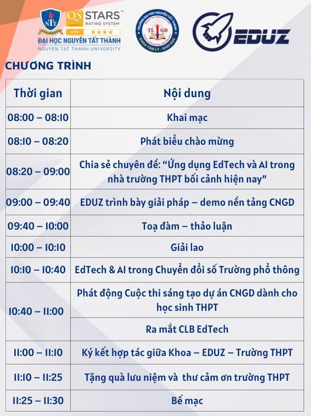 Nội dung tọa đàm