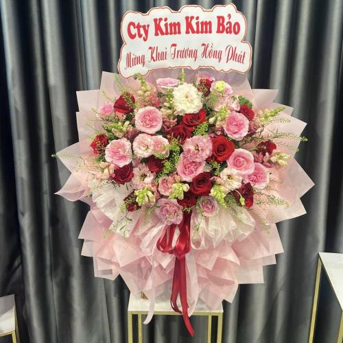 Giỏ Hoa Mừng Khai Trương