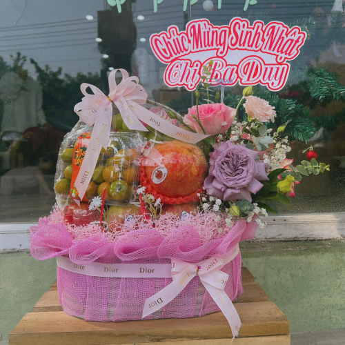 Giỏ Trái Cây Chúc Mừng Sinh Nhật