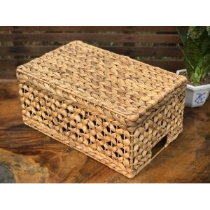 Khay Lục Bình Mẫu Bông Có Quai Cầm - Size M [40x25x18cm]
