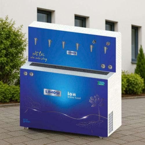 Hướng Dẫn Chi Tiết Lắp Đặt, Vận Hành Và Bảo Trì Máy Lọc Nước Ion Kiềm Limosi 100L – 5 Vòi Nguội