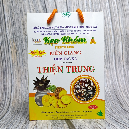 Kẹo Khóm Thiện Trung – Hộp 250gr