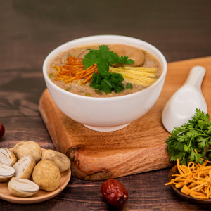 Cách Nấu Cháo Đông Trùng Hạ Thảo - Thanh Đạm Nhưng Dinh Dưỡng