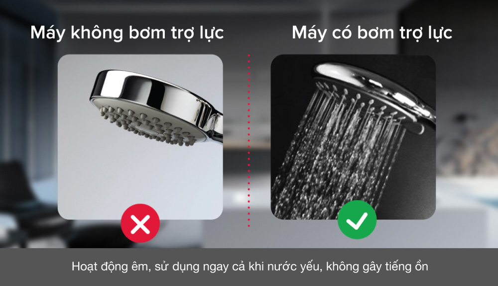 Công nghệ mới bơm premium silence giúp bơm êm hơn