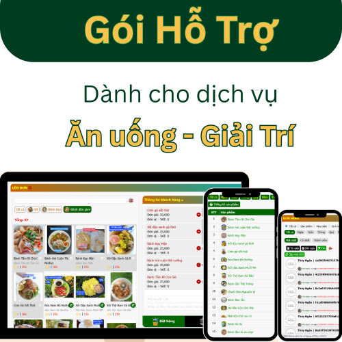 Gói Hỗ Trợ Dành Cho Ngành Dịch Vụ Ăn Uống - Giải Trí