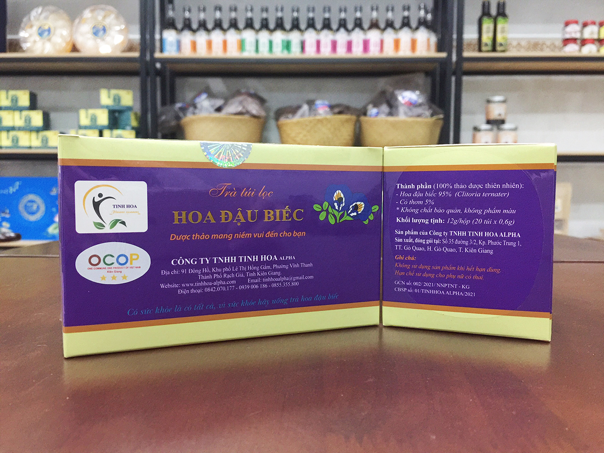 Cách sử dụng trà hoa đậu biếc