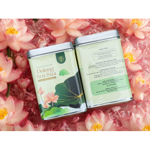 Trà Oolong Sen Sữa Hộp 10 Gói x 15 gr