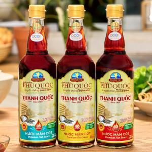 Nước Mắm Chỉ Dẫn Địa Lý Phú Quốc - Thanh Quốc 40N 520ml x 6 chai