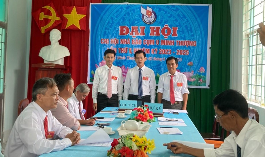 7. Chi hội nhà báo Cụm U Minh Thượng