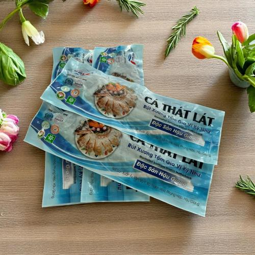 Cá Thát Lát Rút Xương Tẩm Gia Vị Kỳ Như, Túi 250g. Đặc sản Hậu Giang