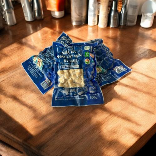 Chả Cá Thát Lát Viên Kỳ Như, gói 300g. Đặc sản Hậu Giang