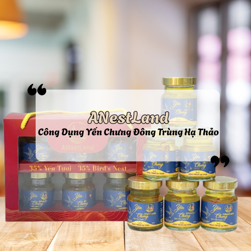 Set Yến Chưng Đông Trùng Hạ Thảo 6 Hũ – Bồi Bổ Cơ Thể, Tăng Sức Đề Kháng Mỗi Ngày